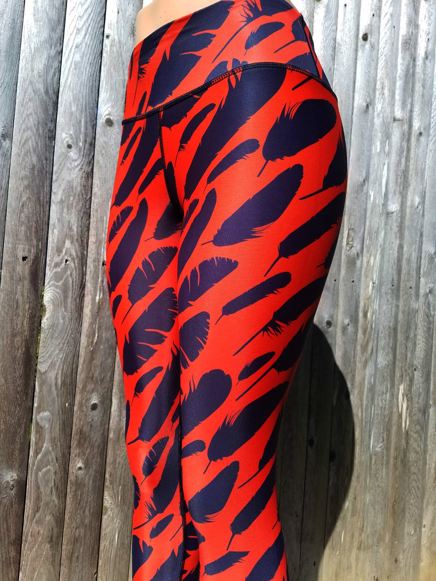 BLACK FEATHER - NYLeggings.com