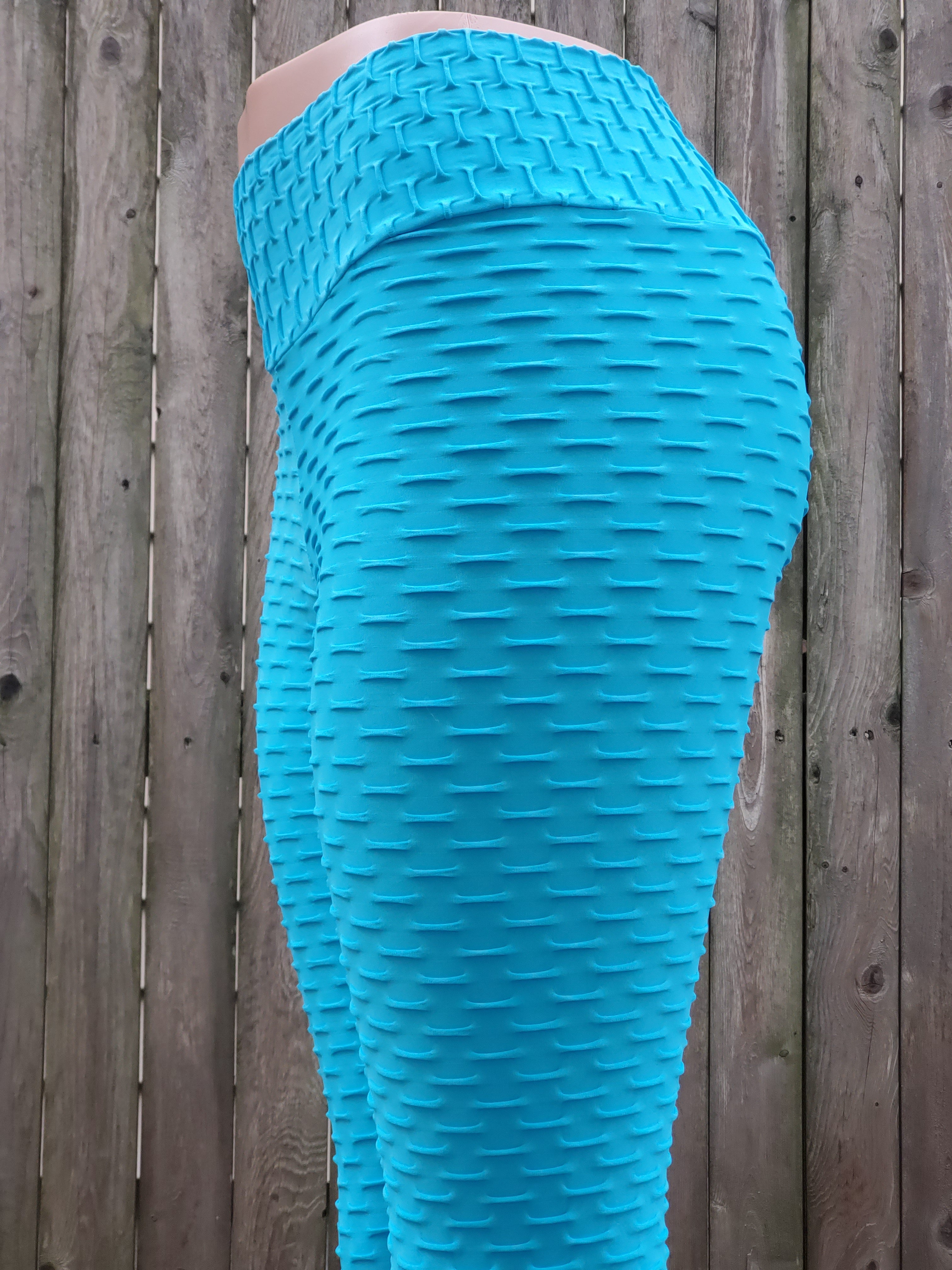 BUBBLE ARCTIC BLUE - NYLeggings.com