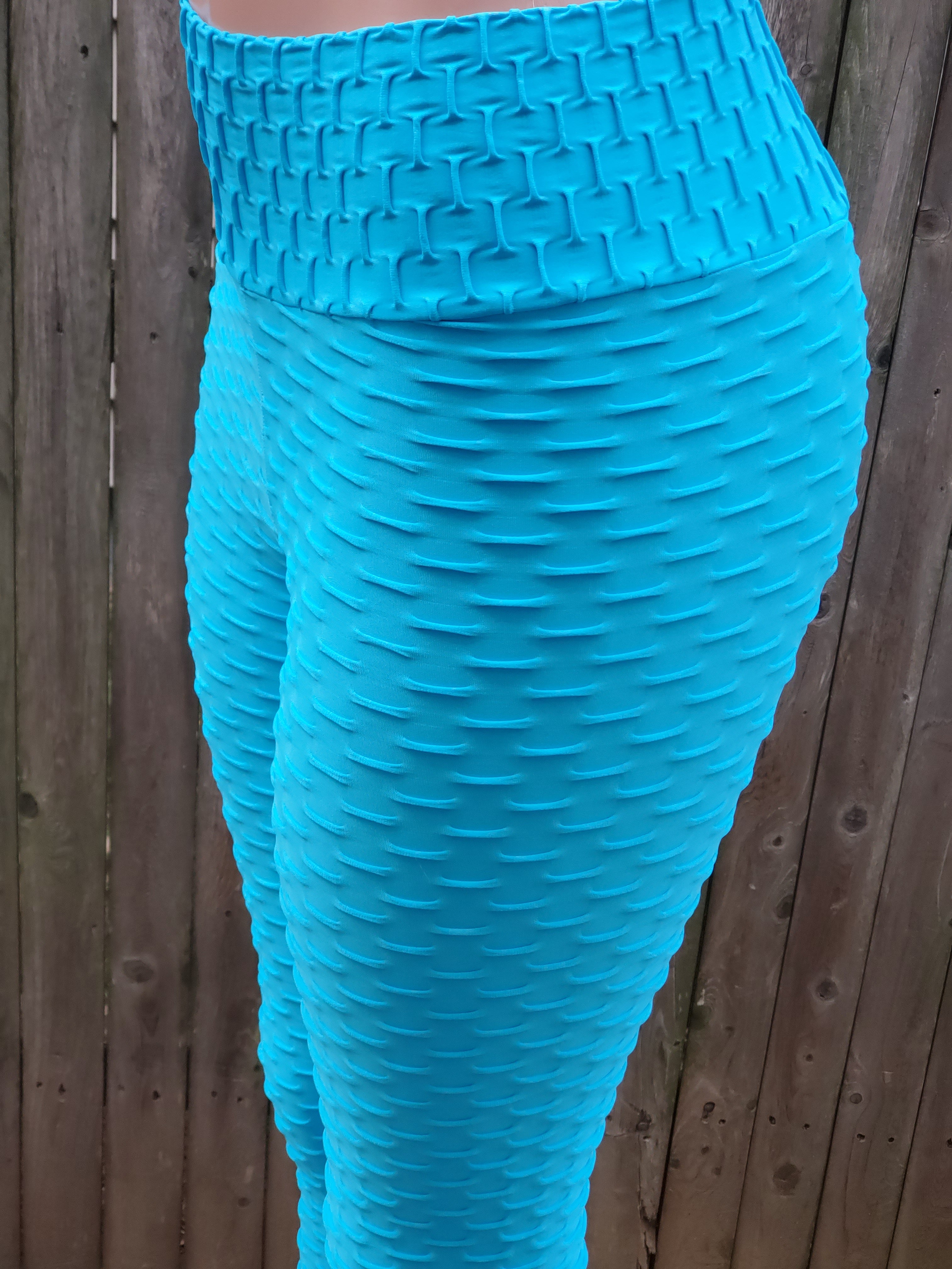 BUBBLE ARCTIC BLUE - NYLeggings.com