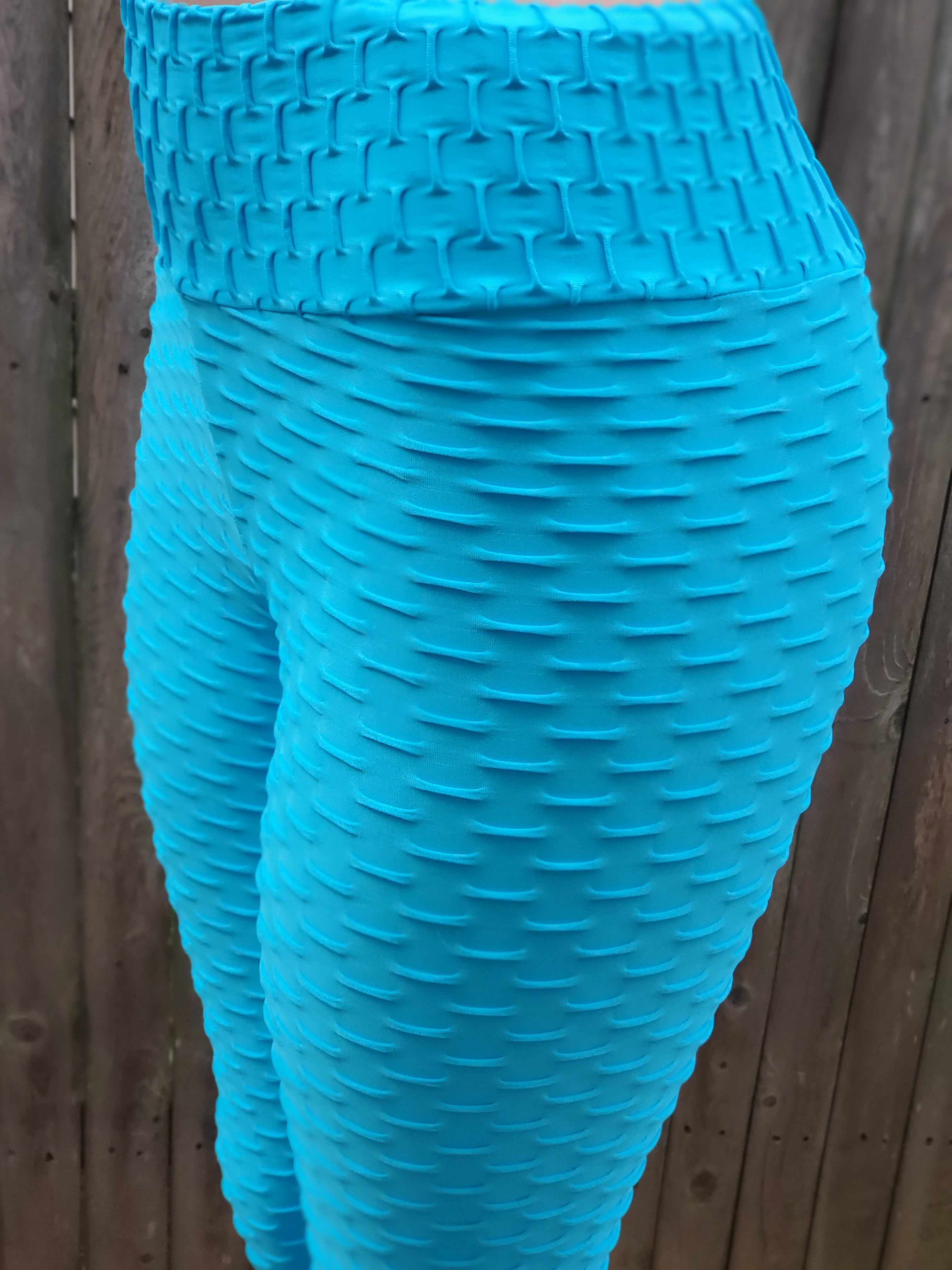 BUBBLE ARCTIC BLUE - NYLeggings.com