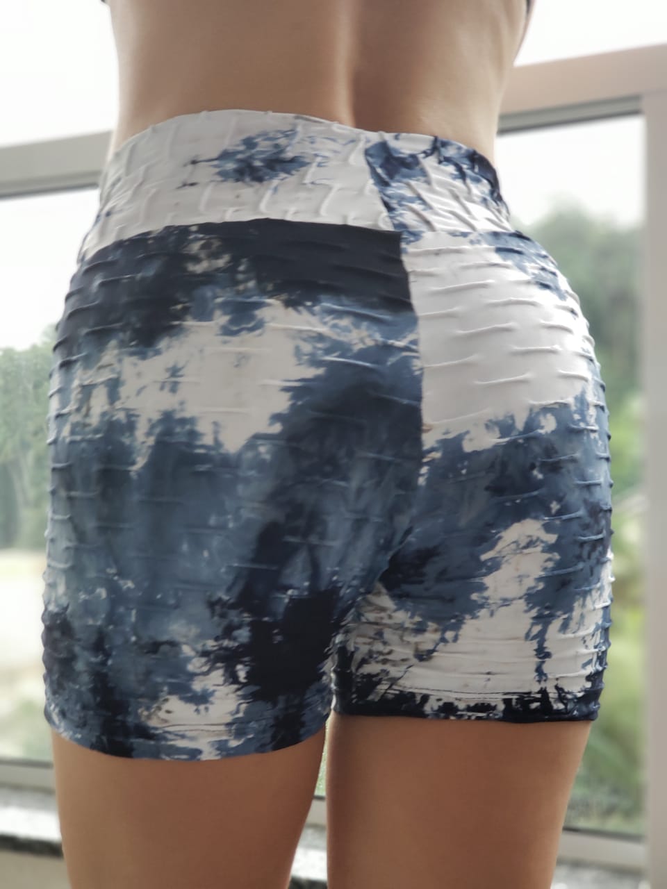 MIX BLUE BB SHORTS - NYLeggings.com