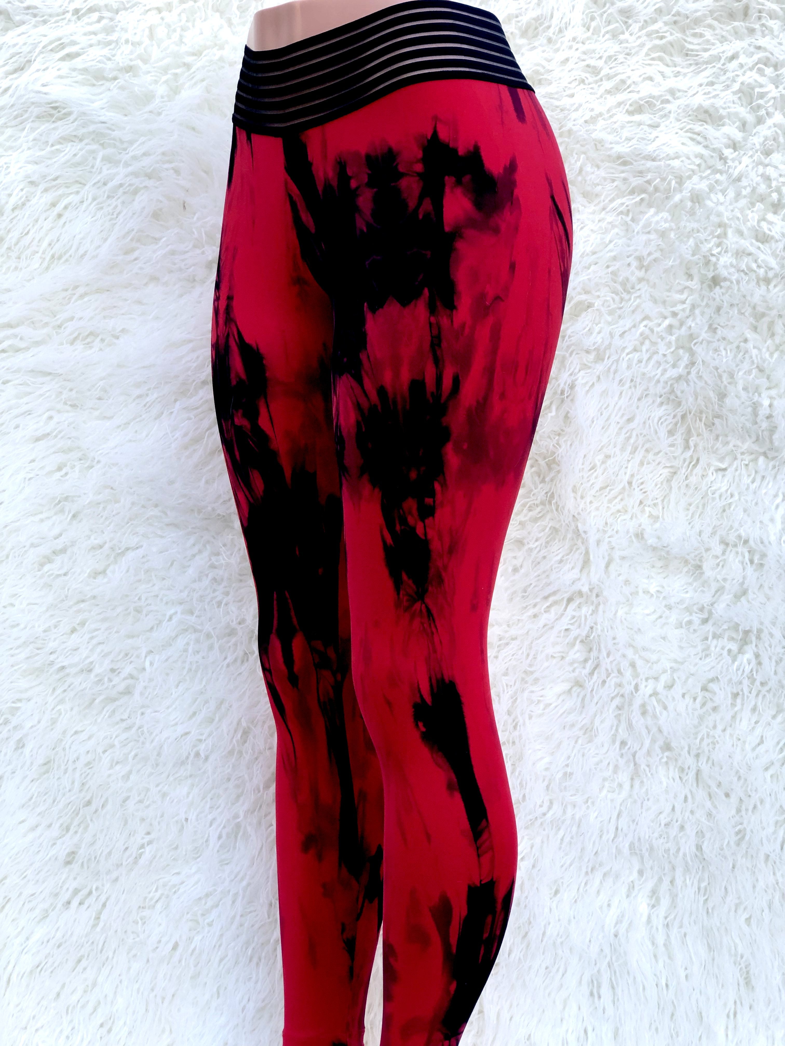 COLUBER RED (Light supplex) - NYLeggings.com