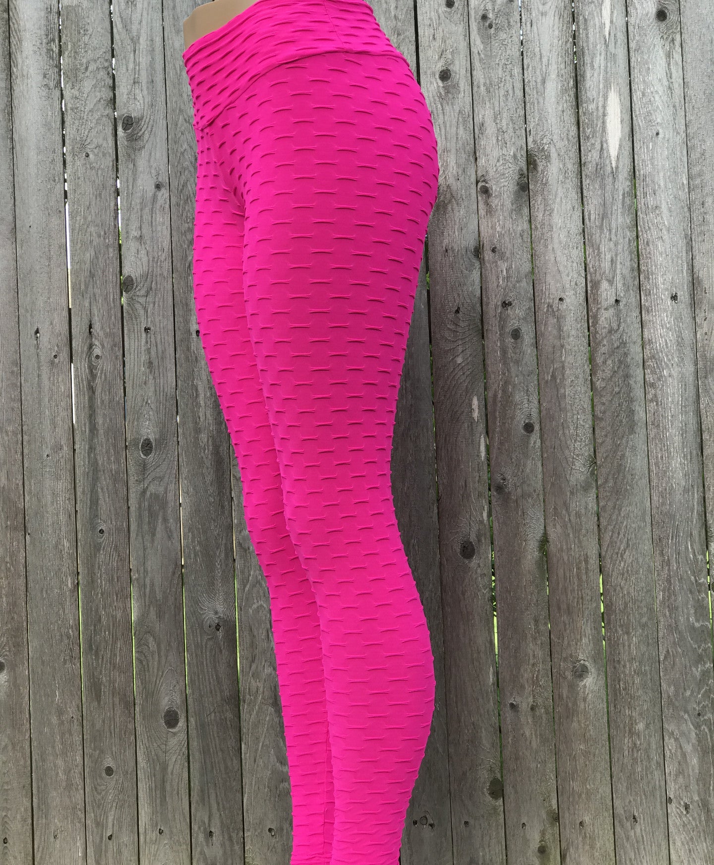 Brazilian Bubble Hot Pink Leggings  Workout Pants Online –